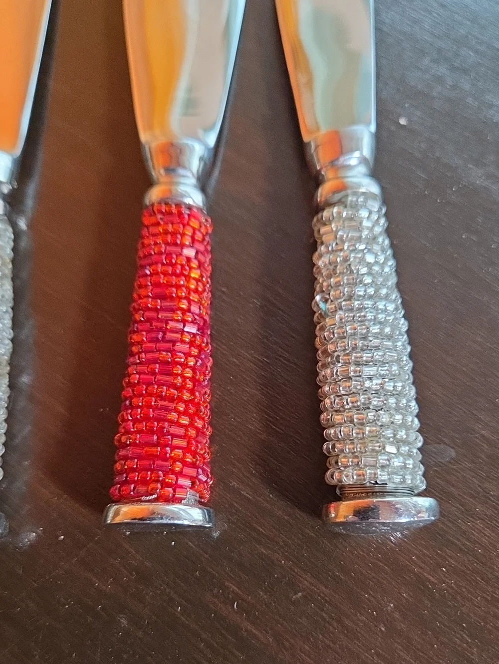 Pottery Barn Beaded Handle Spreaders